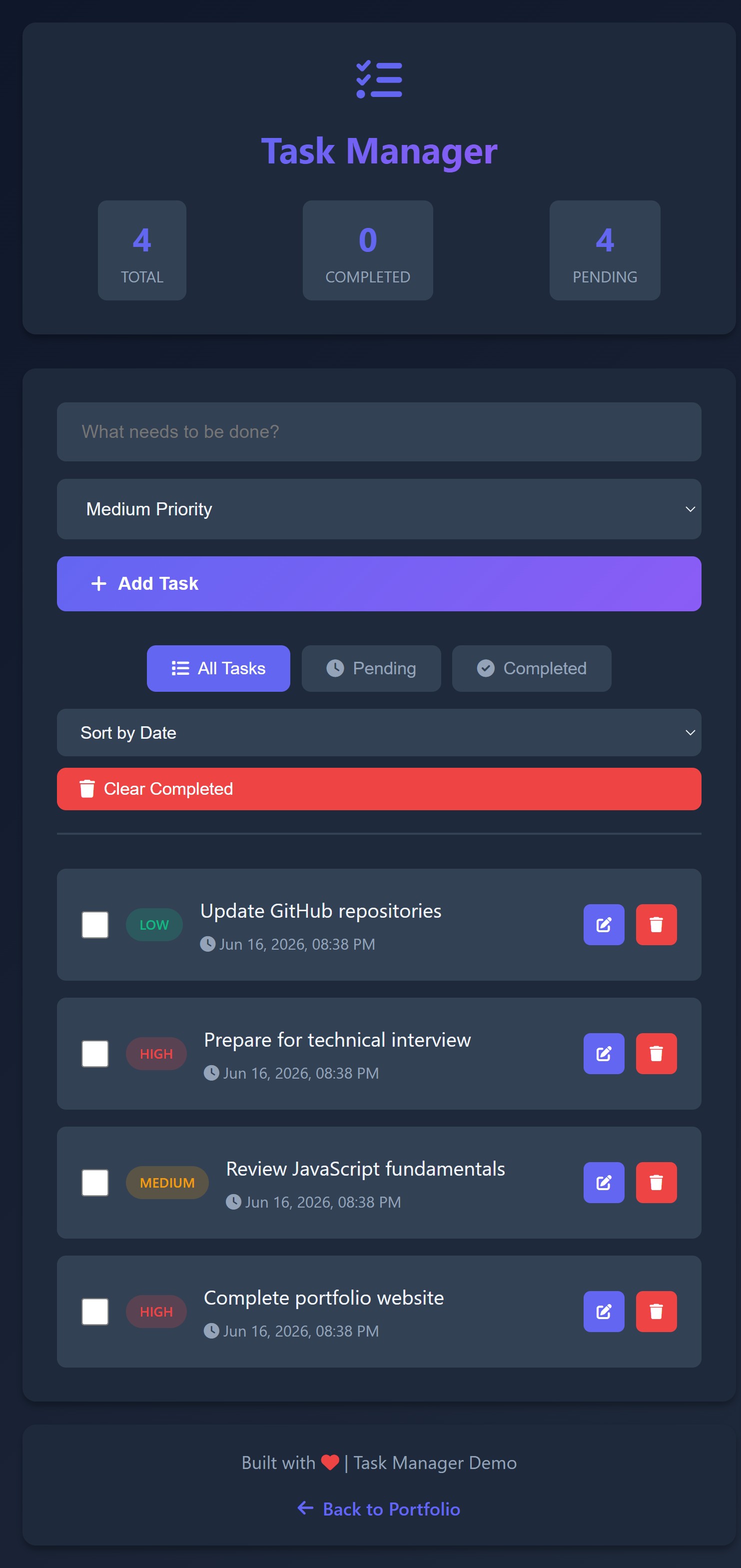 Task Manager